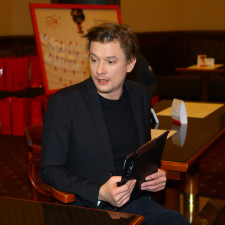 Herec Tomáš Měcháček prezentoval svůj politický postoj na demonstraci spolku Milion chvilek pro demokracii