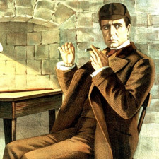 Sherlocka Holmese přivedl na svět sil Arthur Conan Doyle