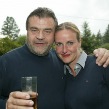 Karel Svoboda se svou manželkou Vendulou, dnes Pizingerovou