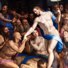 Sestup Krista do limba, ze série „Velké umučení“ (1510)