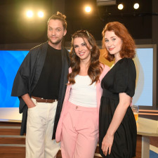 Zleva: Jan Fanta, Sára Rychlíková a Natálie Halouzková