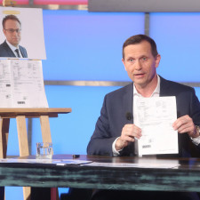 Jaromír Soukup v jednom ze svých pořadů na TV Barrandov. O tu už ale přišel