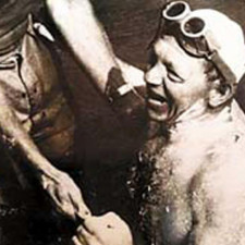 První český pokořitel kanálu La Manche - František Venclovský