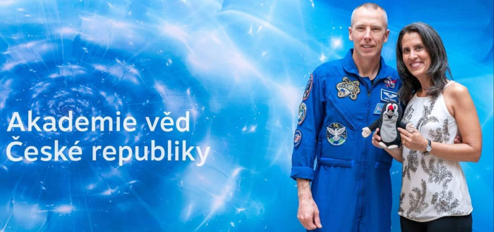 Feustel přicestoval do Česka i se svou manželkou Indirou